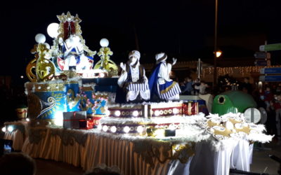 Three Kings Parade In Denia
